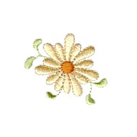 daisy flower floral npe needlepassion needle passion embroidery machine embroidery design designs