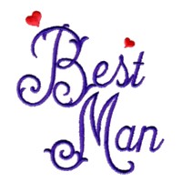 best man script lettering machine embroidery design wedding heart party art pes hus dst needle passion embroidery npe