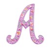 applique script alphabet letter a for machine embroidery from needle passion embroidery design designs