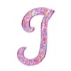 applique script alphabet letter i for machine embroidery from needle passion embroidery design designs