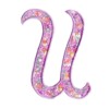 applique script alphabet letter u for machine embroidery from needle passion embroidery design designs