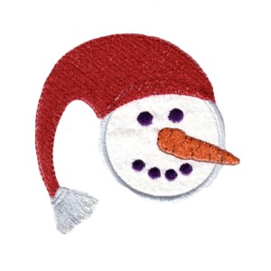 snowman head machine embroidery applique in the hoop machine embroidery appliqué design embroidery module christmas designs art pes hus dst needle passion embroidery npe