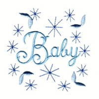 snowflake baby snow, flakes, it's a boy, baby, toddler designs for machine embroidery quality designs from Needle Passion Embroidery