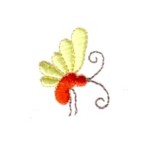 little bug machine embroidery design from Needle Passion Embroidery