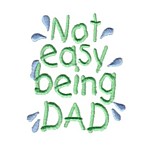 not easy being a dad lettering machine embroidery design mom and dad mum needle passion embroidery npe
