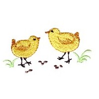 Easter chicks needle passion embroidery needlepassion npe ltd machine embroidery design