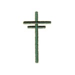 cross machine embroidery religious christian cross religion jesus god design art pes hus dst needle passion embroidery npe