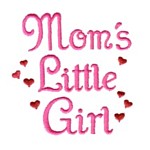 mom's little girl machine embroidery design girl girls rule diva girly queen crown confetti lettering text slogan art pes hus dst needle passion embroidery npe