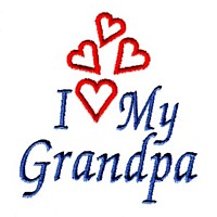 i love grandpa text lettering with hearts machine embroidery grandparent embroidery art pes hus dst needle passion embroidery npe