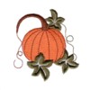 pumpkin thanksgiving machine embroidery harvest time embroidery art pes hus dst needle passion embroidery npe