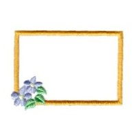 Rectangular frame machine embroidery border embroidery art pes hus dst needle passion embroidery npe