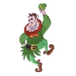 happy dancing leprechaun, irish celebration St Patrick's Day machine embroidery designs, ireland designs, shamrock confetti, green, needle passion embroidery
