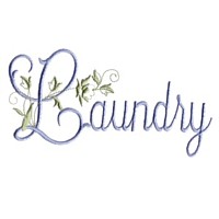 machine embroidery laundry script lettering drawstring bag washing design art pes hus jef dst needle passion embroidery npe needlepassion