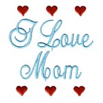 i love mom machine embroidery design mom and dad mum needle passion embroidery npe