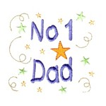 no 1 dad lettering machine embroidery design mom and dad mum needle passion embroidery npe