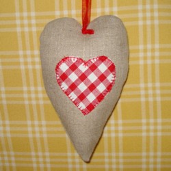 heart applique padded heart hanging ornament made in the machine embroidery hoop lavender filled linen heart needle passion embroidery npe
