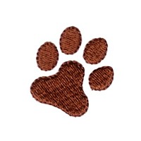 paw dog machine embroidery design pet doggy paws needle passion embroidery npe