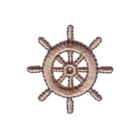 helm stearing wheel machine embroidery nautical maritime seaside boat sea design art pes hus dst needle passion embroidery npe