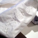 christening gown baptism dress rose machine embroidery design flower botanical plant roses art pes hus dst