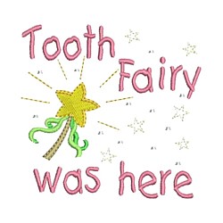 tooth fairy was here wand embroidery machine embroidery design needle passion embroidery npe