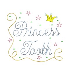 princess tooth fairy embroidery machine embroidery design needle passion embroidery npe