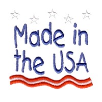 made in the usa lettering text stars stripes machine embroidery design america usa patriotic red blue white stripes 4th july fourth of july independence day art pes hus dst needle passion embroidery npe