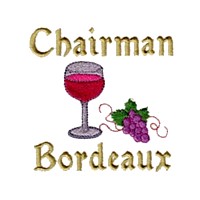 machine embroidery design chairman bordeaux lettering text Bernina art format pes hus dst needle passion embroidery npe