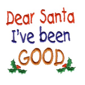machine embroidery dear santa i have been good letter lettering holly christmas machine embroidery design art pes hus jef dst exp needle passion embroidery
