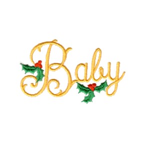 embroidery machine embroidery design baby lettering script holly embellishment art pes hus jef dst exp needle passion embroidery